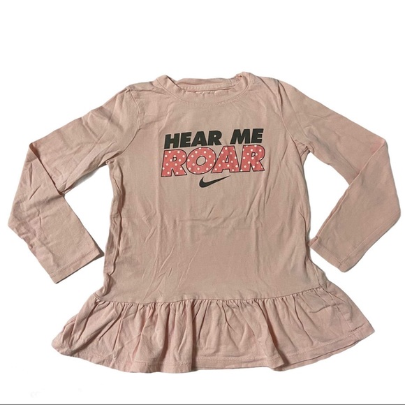 NIKE Girl’s Long Sleeve & Leggings Set Size L 6-7Y - Picture 2 of 6